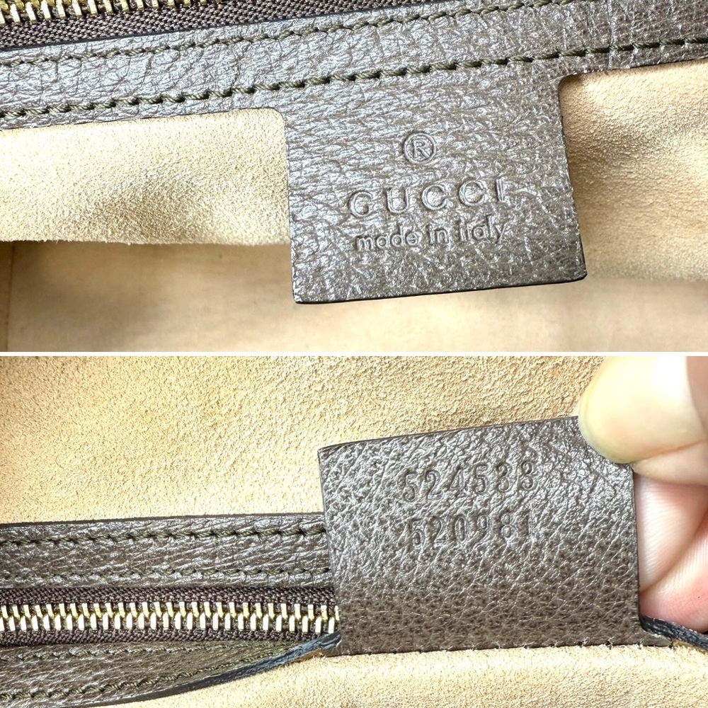 Gucci authentic Ophedia top Handel satchel bag medium supreme canvas - Picture 16 of 16